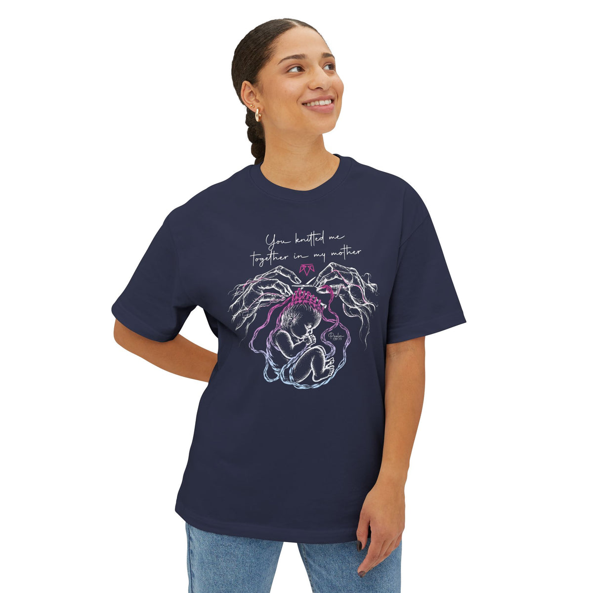 Knit Me Together - Boxy Tee