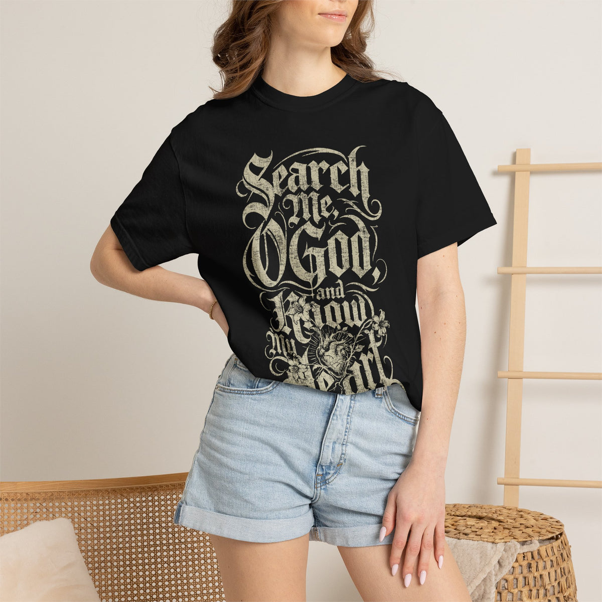 Search My Heart (Psalm 139) - Comfort Colors T Shirt