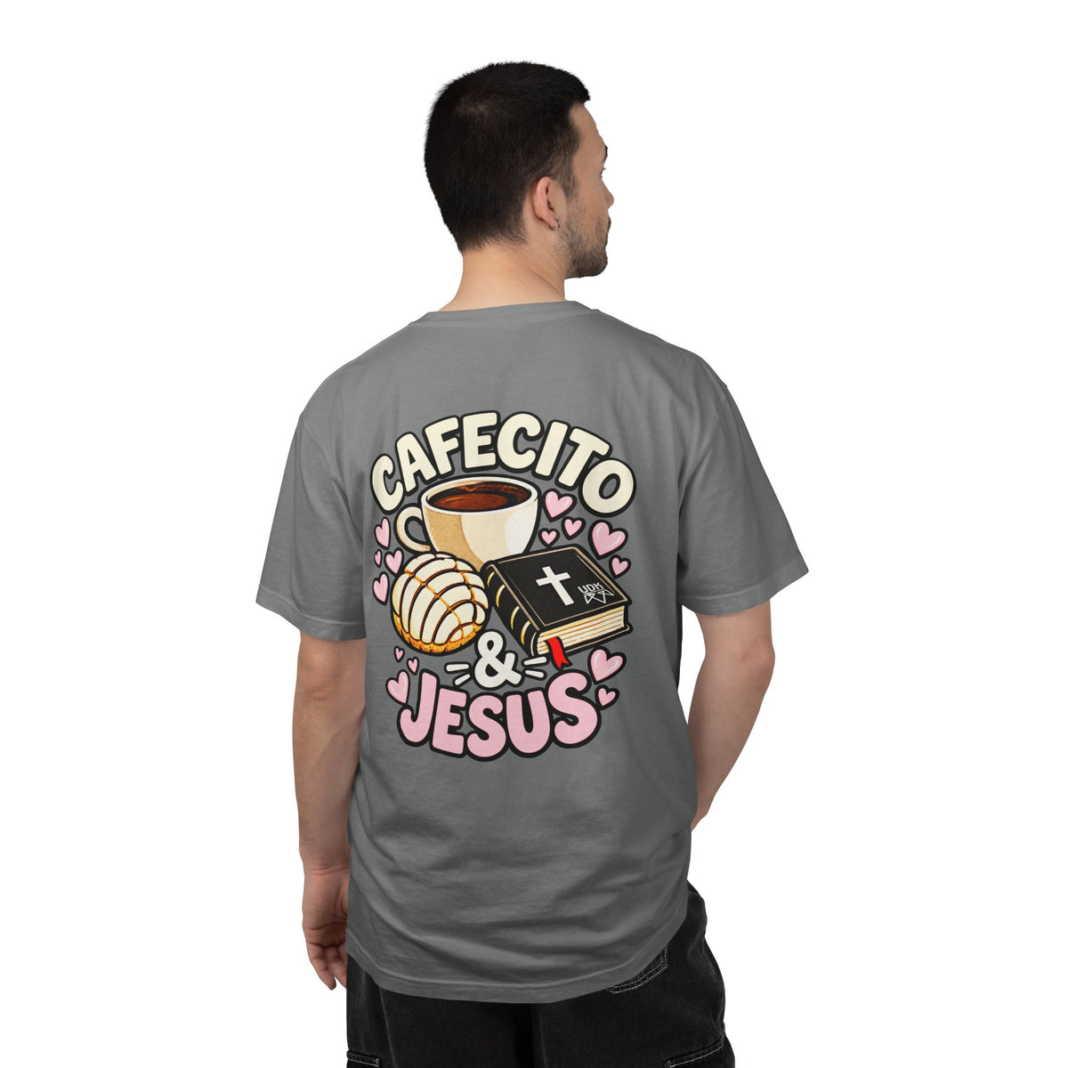 Cafecito & Jesus  — Comfort Colors T Shirt
