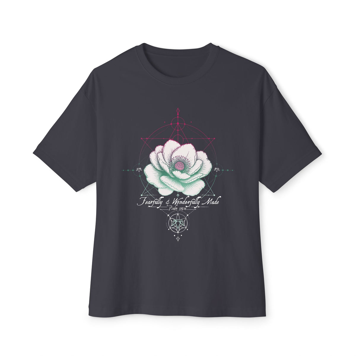 Wonderfully made (Psalm 139:14) - Boxy Tee