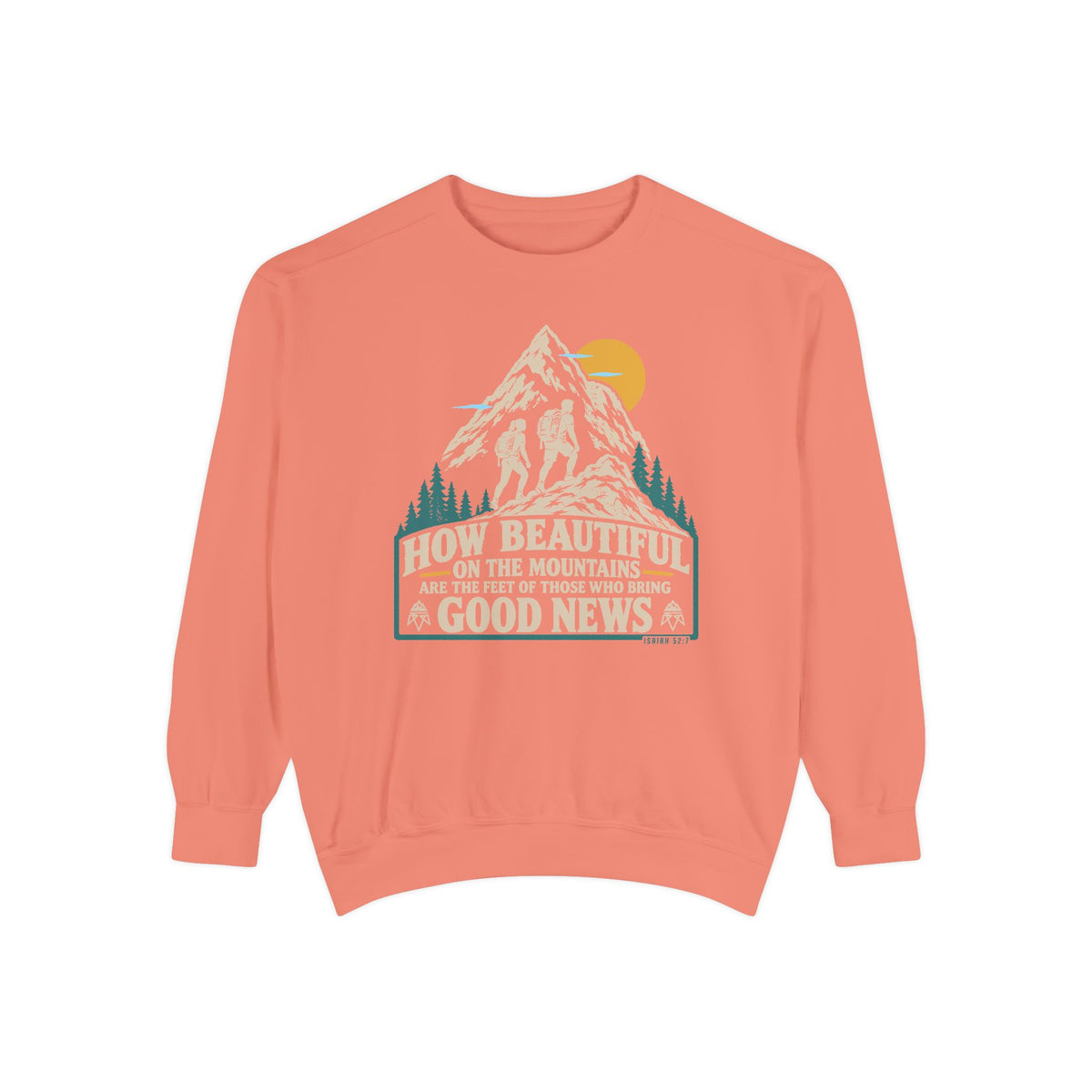 Beautiful Good News - Comfort Colors Sweatshirt