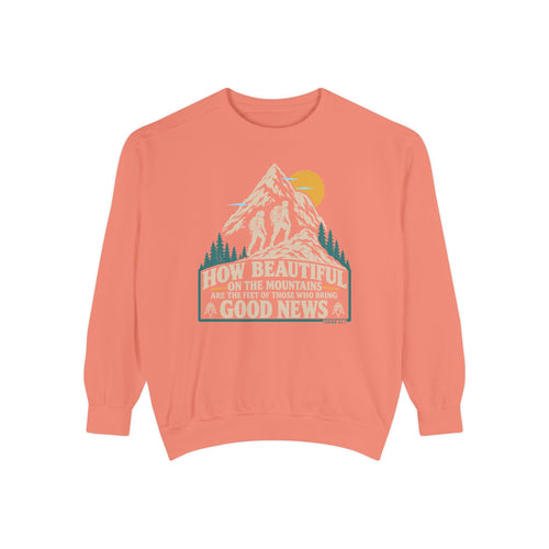 Beautiful Good News - Comfort Colors Sweatshirt