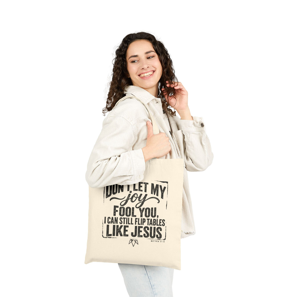 House Of Prayer - Cotton Canvas Tote Bag