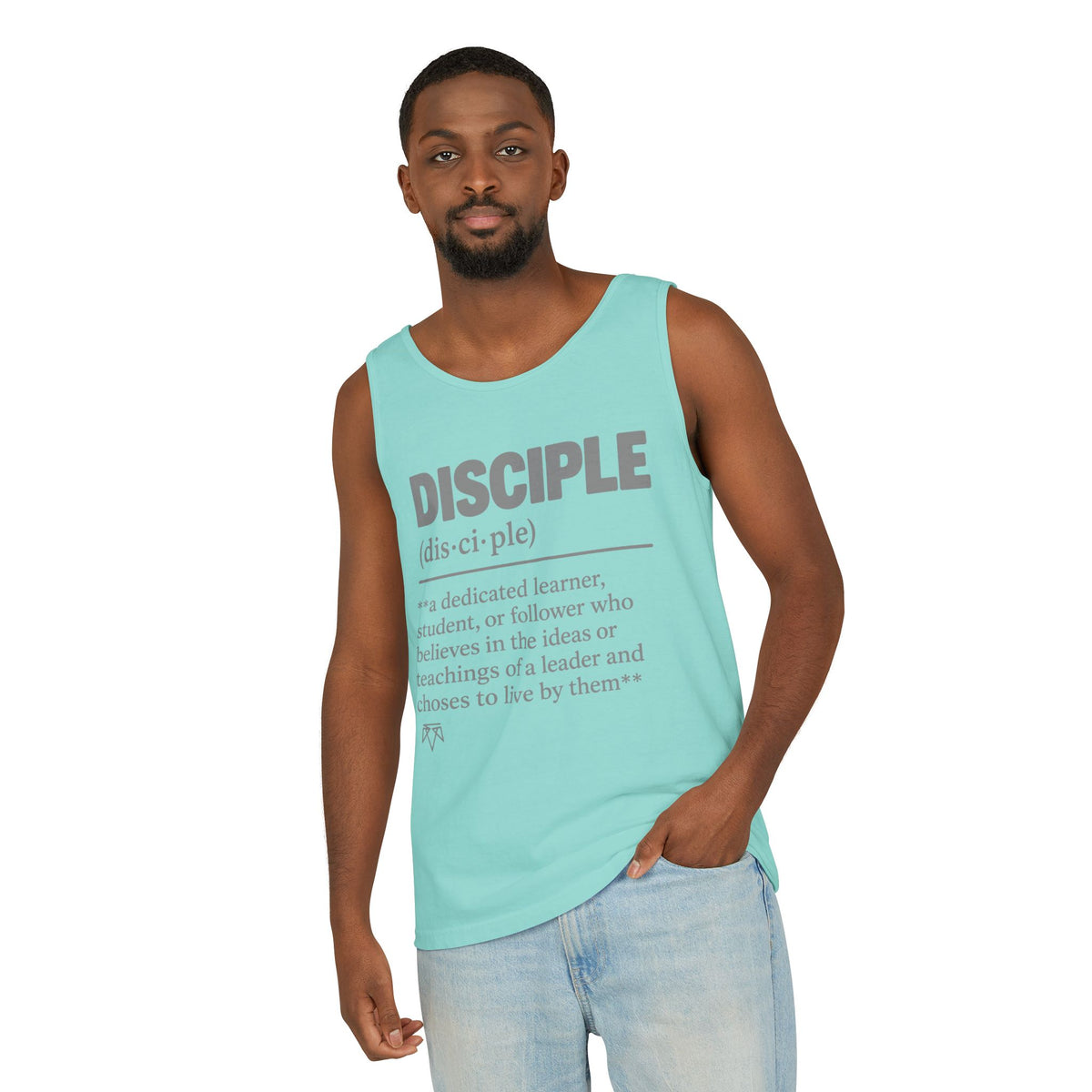 DISCIPLE — Garment-dyed Tank Top