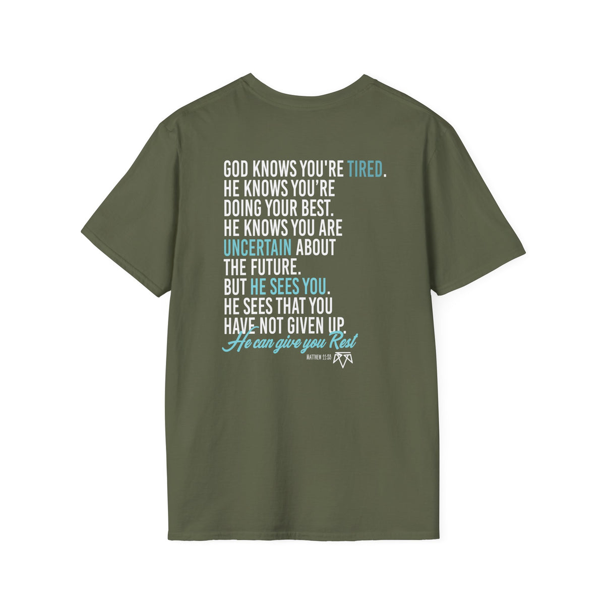 Rest (Matthew 11:28) - Evangelism Tee