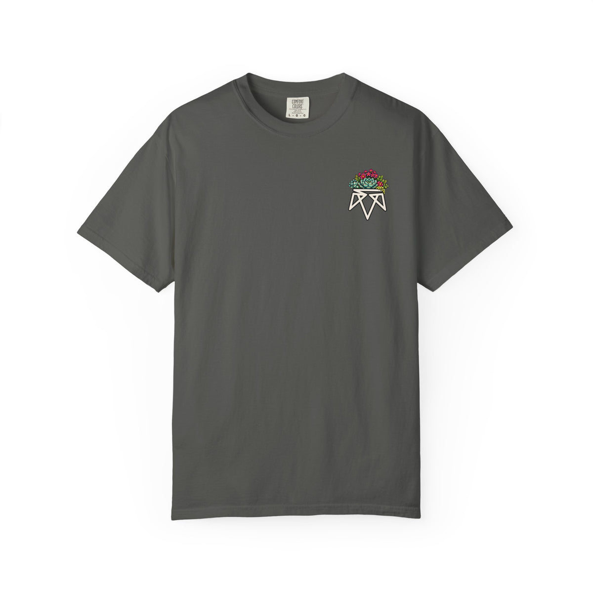 Planted in God's Word T-Shirt — Floral Planter Bible Verse Tee