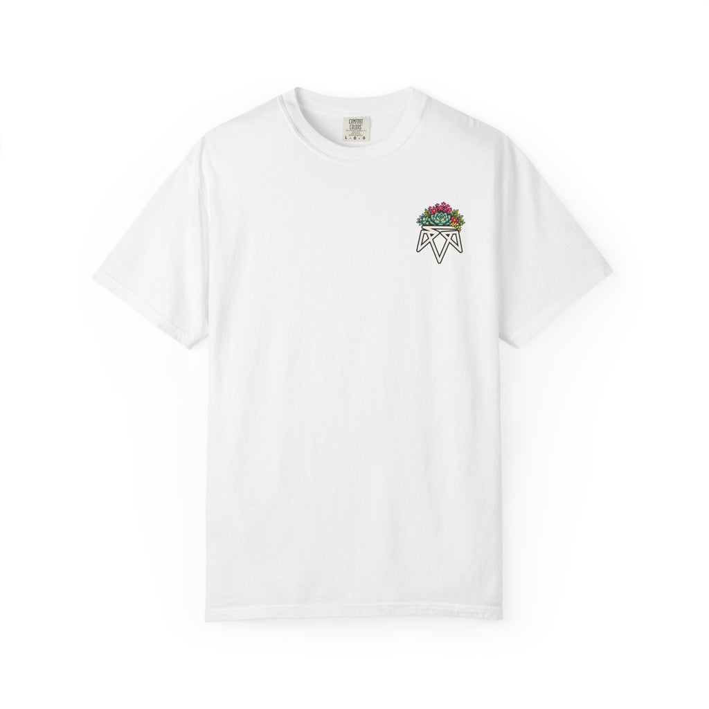 Planted in God's Word T-Shirt — Floral Planter Bible Verse Tee