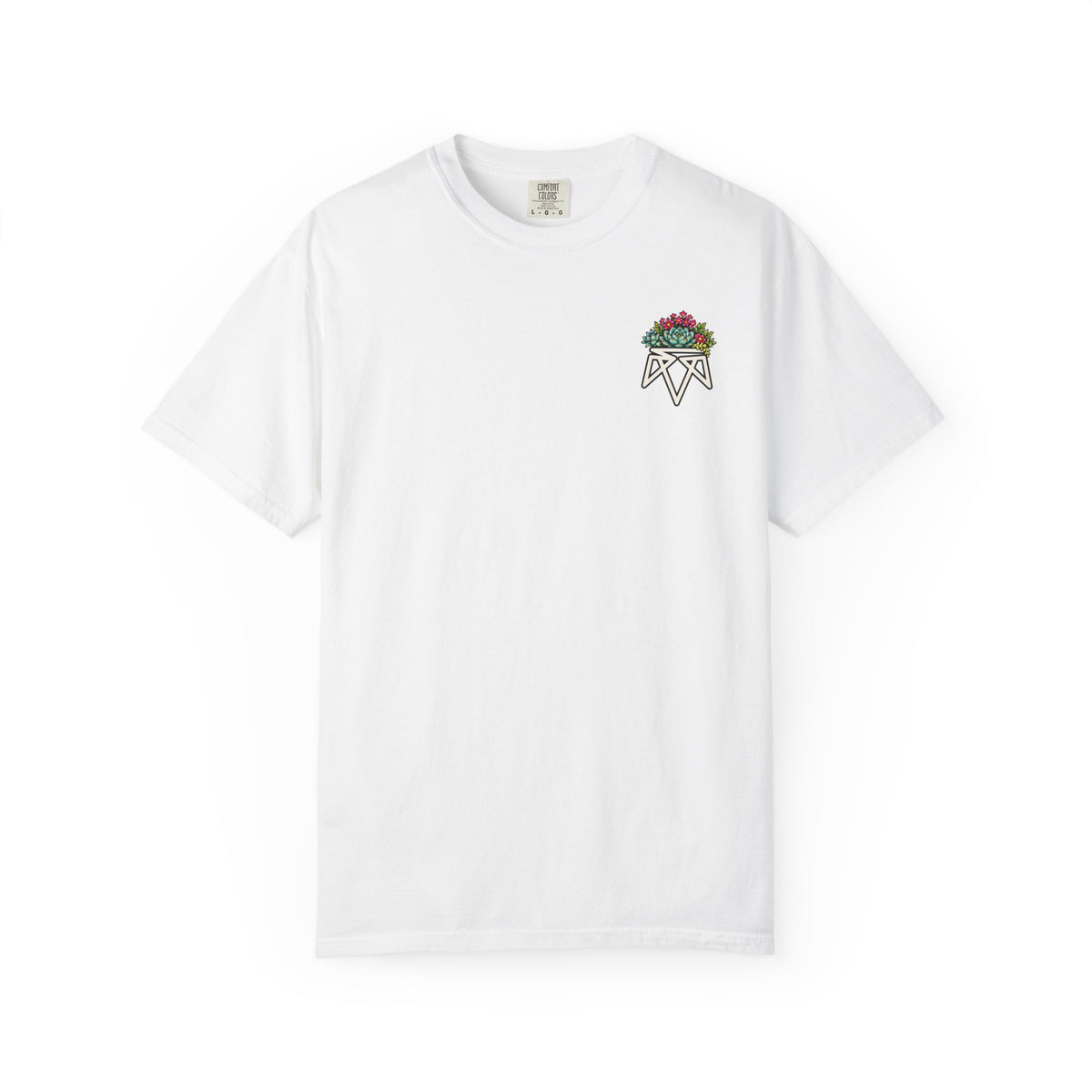 Planted in God's Word T-Shirt — Floral Planter Bible Verse Tee