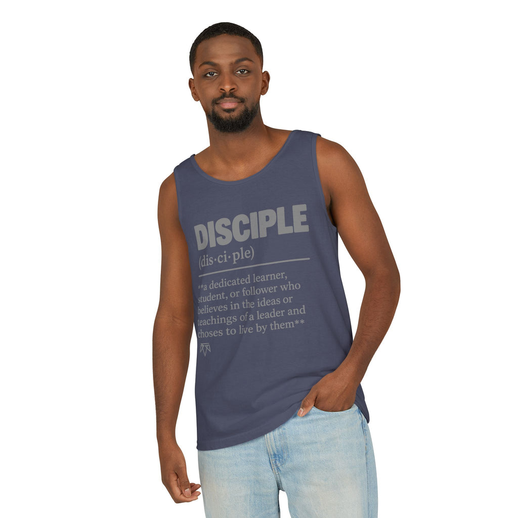 DISCIPLE — Garment-dyed Tank Top