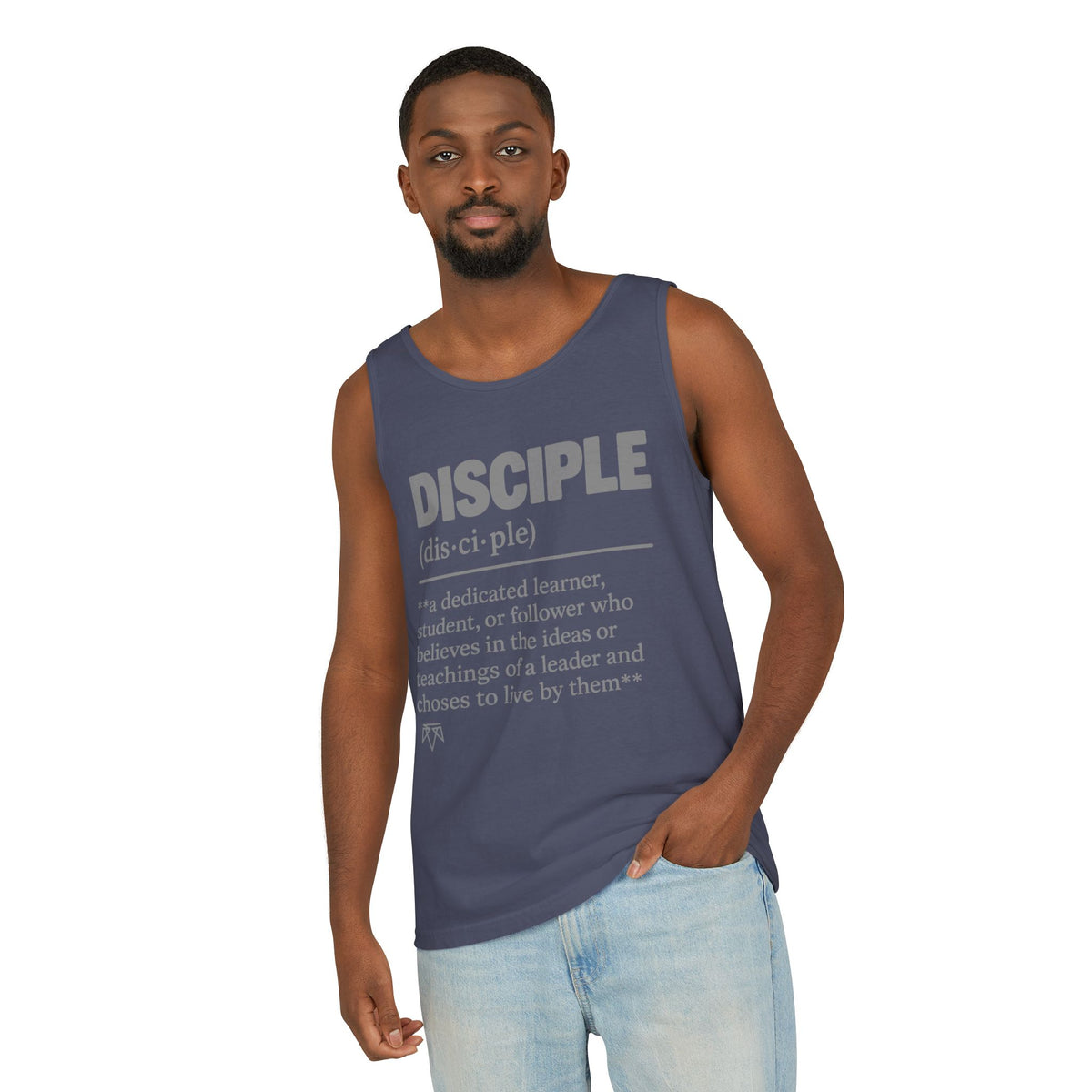 DISCIPLE — Garment-dyed Tank Top