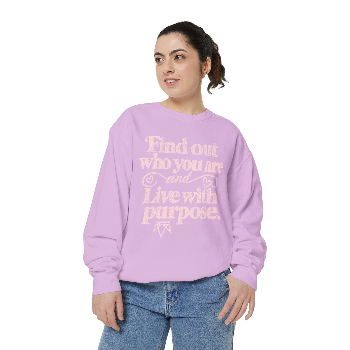 Find Purpose - Comfort Colors Sweatshirt