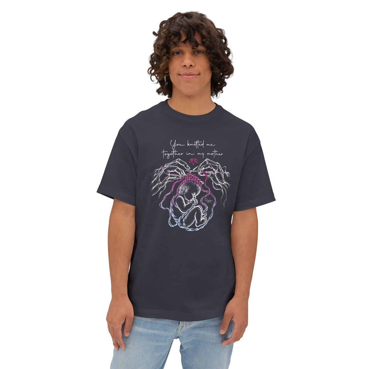 Knit Me Together - Boxy Tee