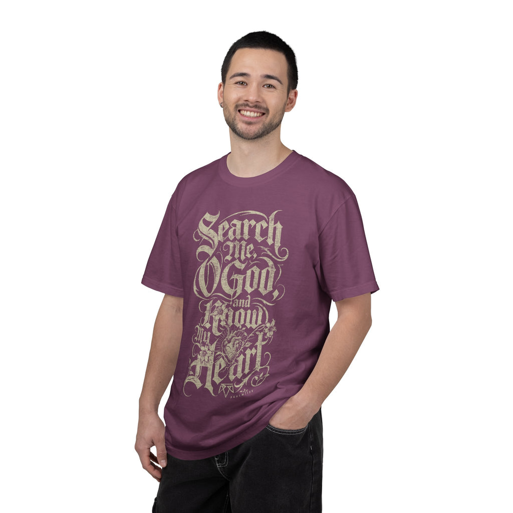 Search My Heart (Psalm 139) - Comfort Colors T Shirt