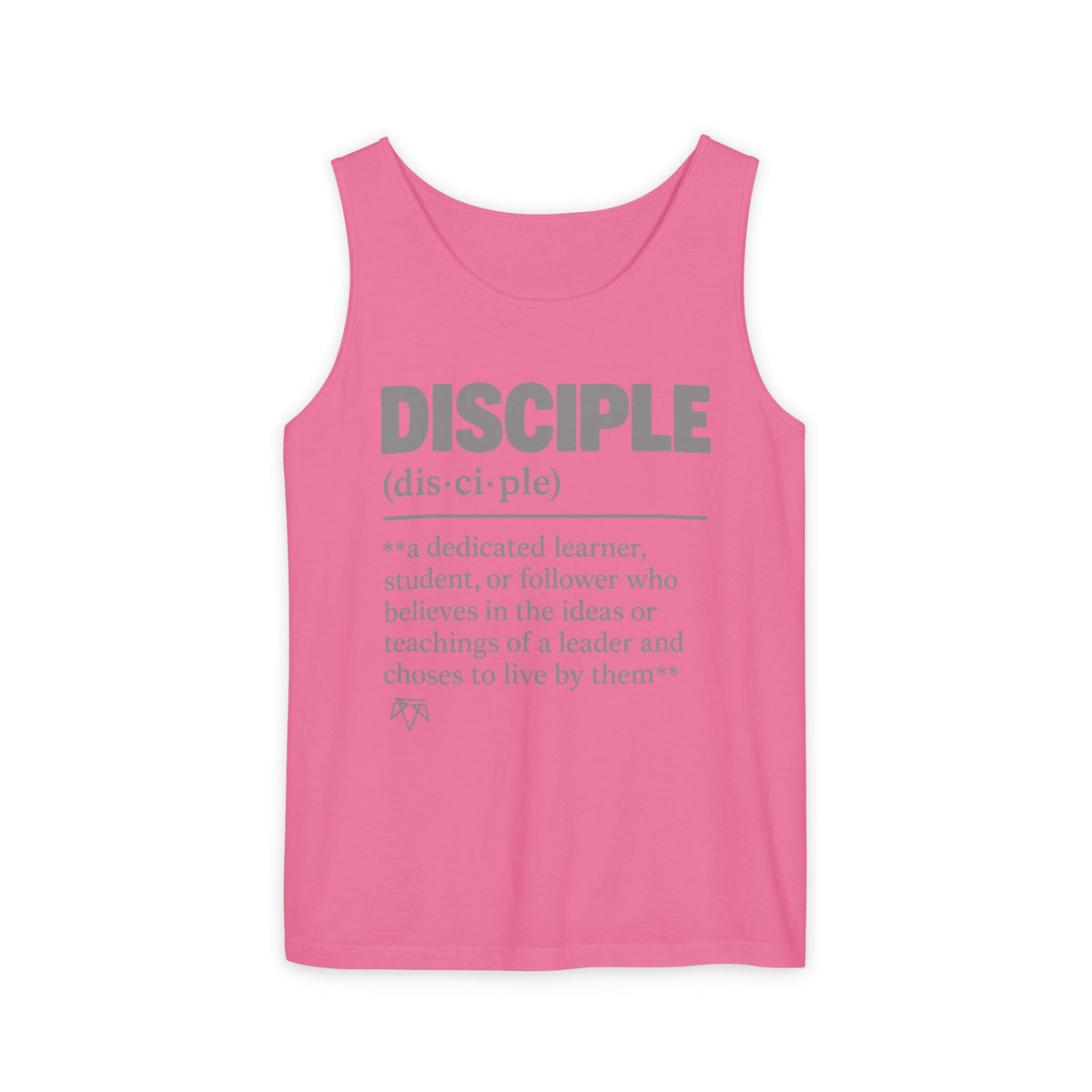 DISCIPLE — Garment-dyed Tank Top