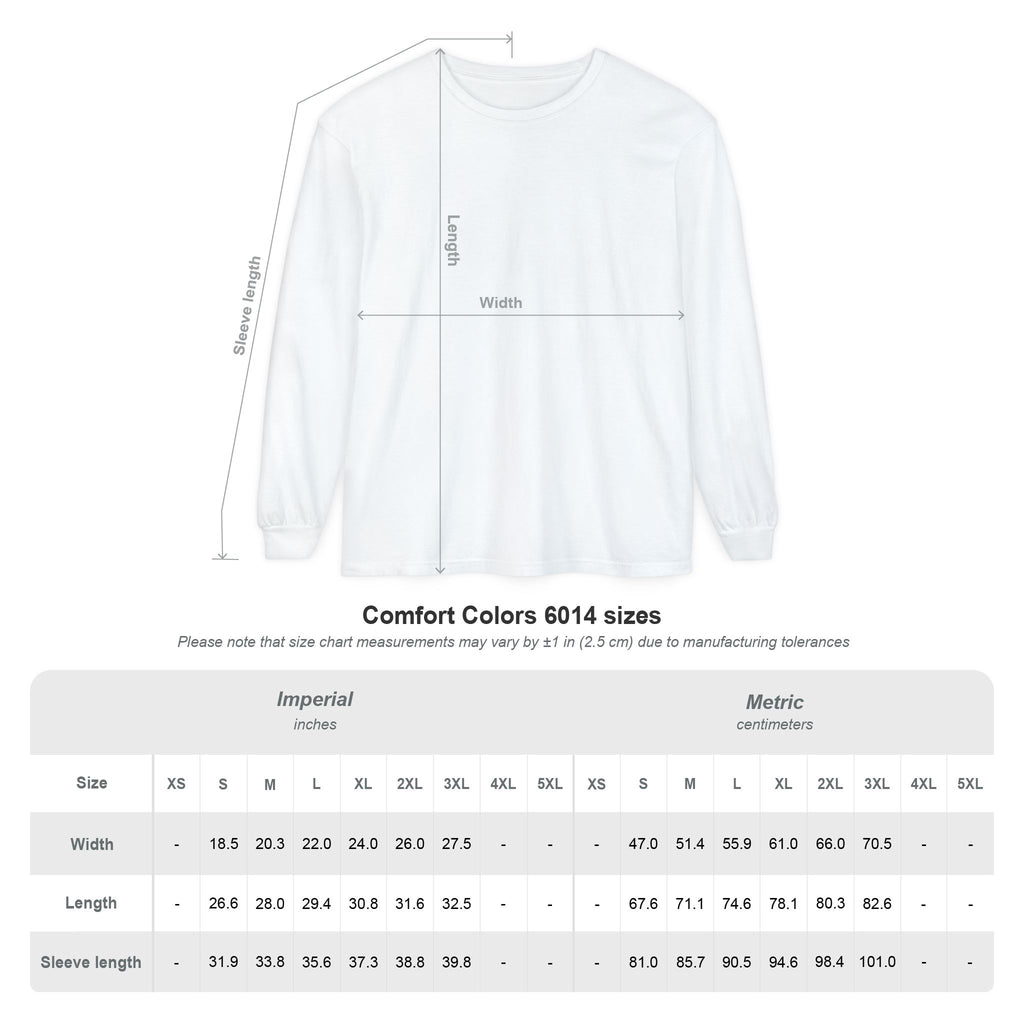 Fight for the Truth — Comfort Colors Long Sleeve T‑Shirt