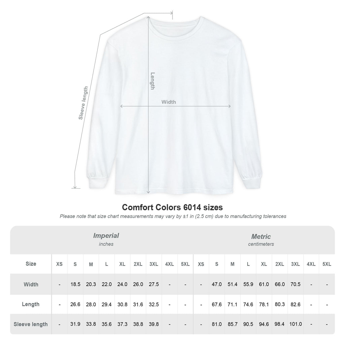 Fight for the Truth — Comfort Colors Long Sleeve T‑Shirt