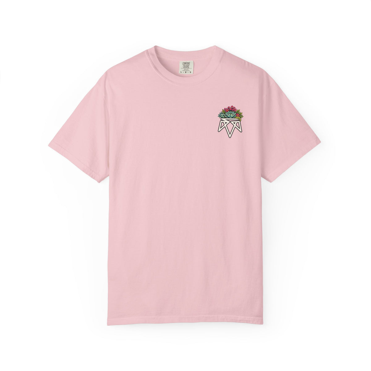 Planted in God's Word T-Shirt — Floral Planter Bible Verse Tee