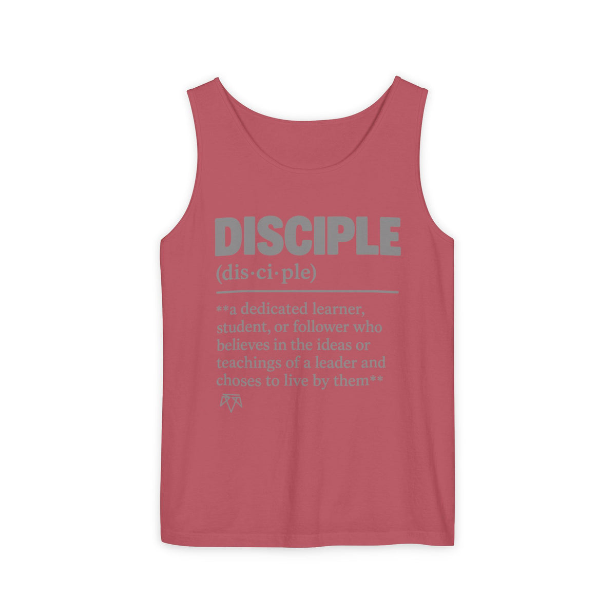 DISCIPLE — Garment-dyed Tank Top