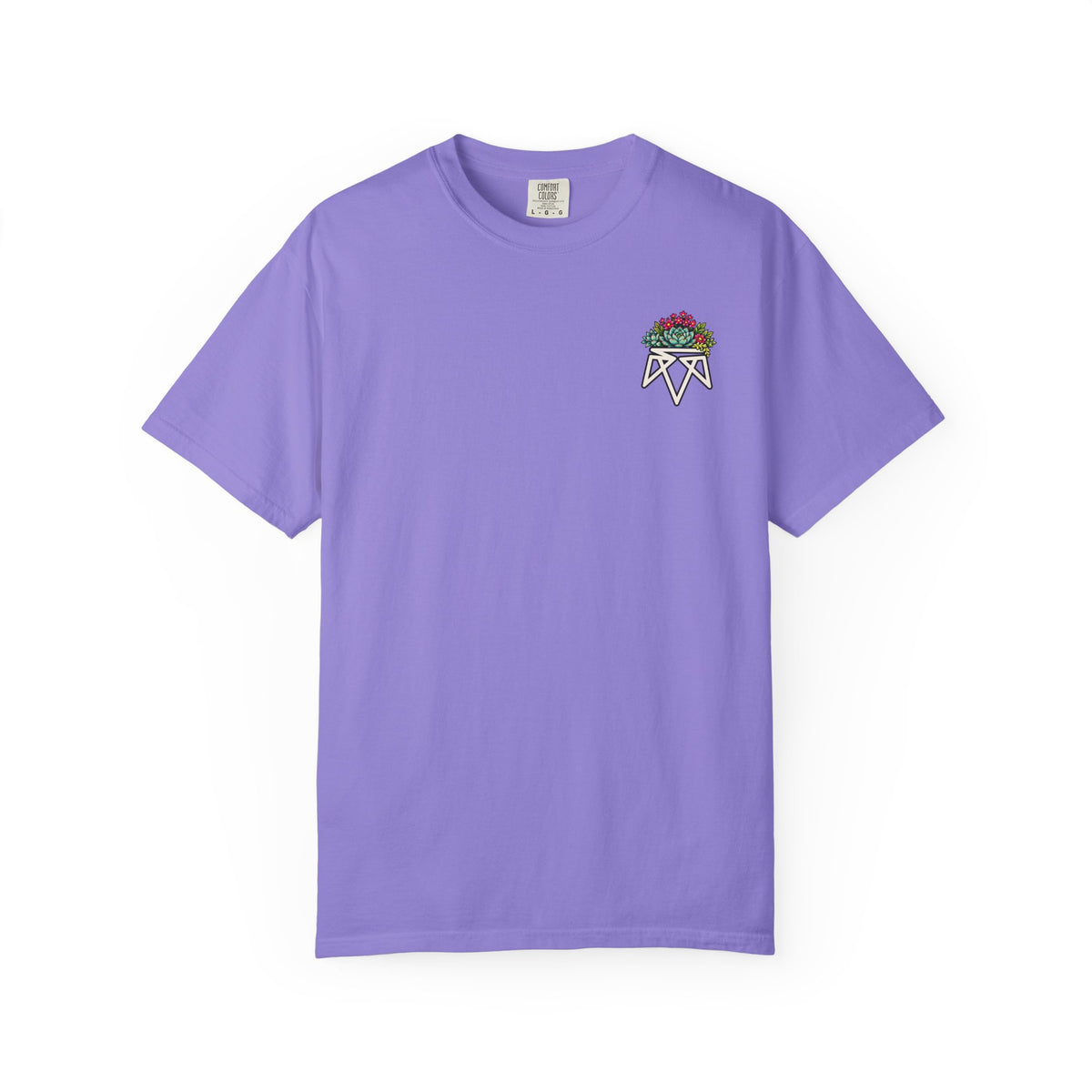 Planted in God's Word T-Shirt — Floral Planter Bible Verse Tee