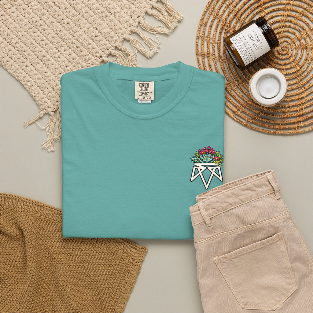 Planted in God's Word T-Shirt — Floral Planter Bible Verse Tee