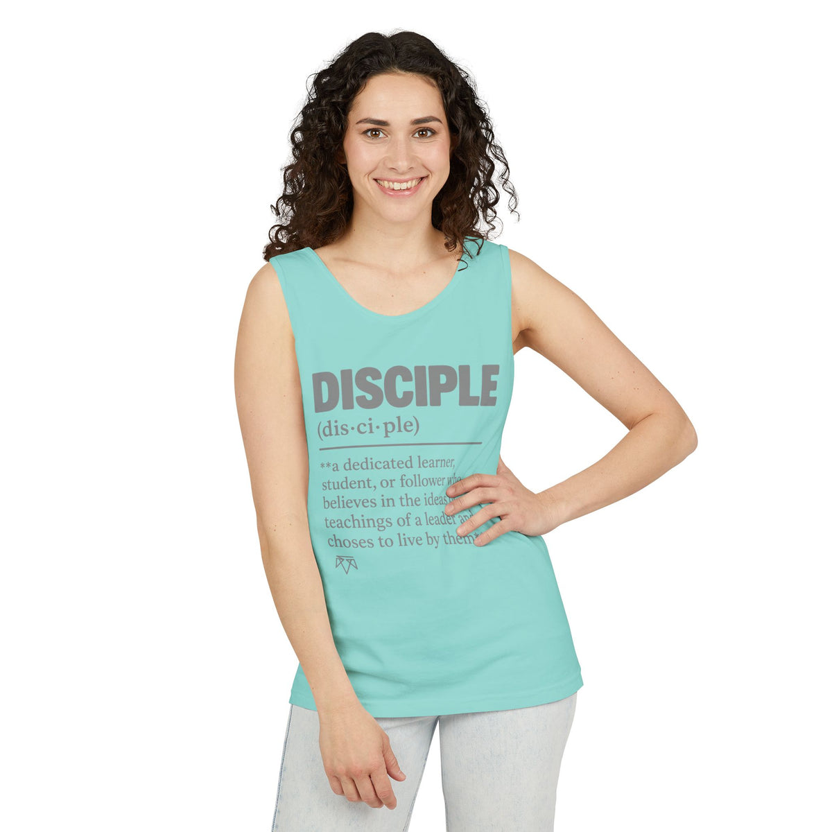 DISCIPLE — Garment-dyed Tank Top