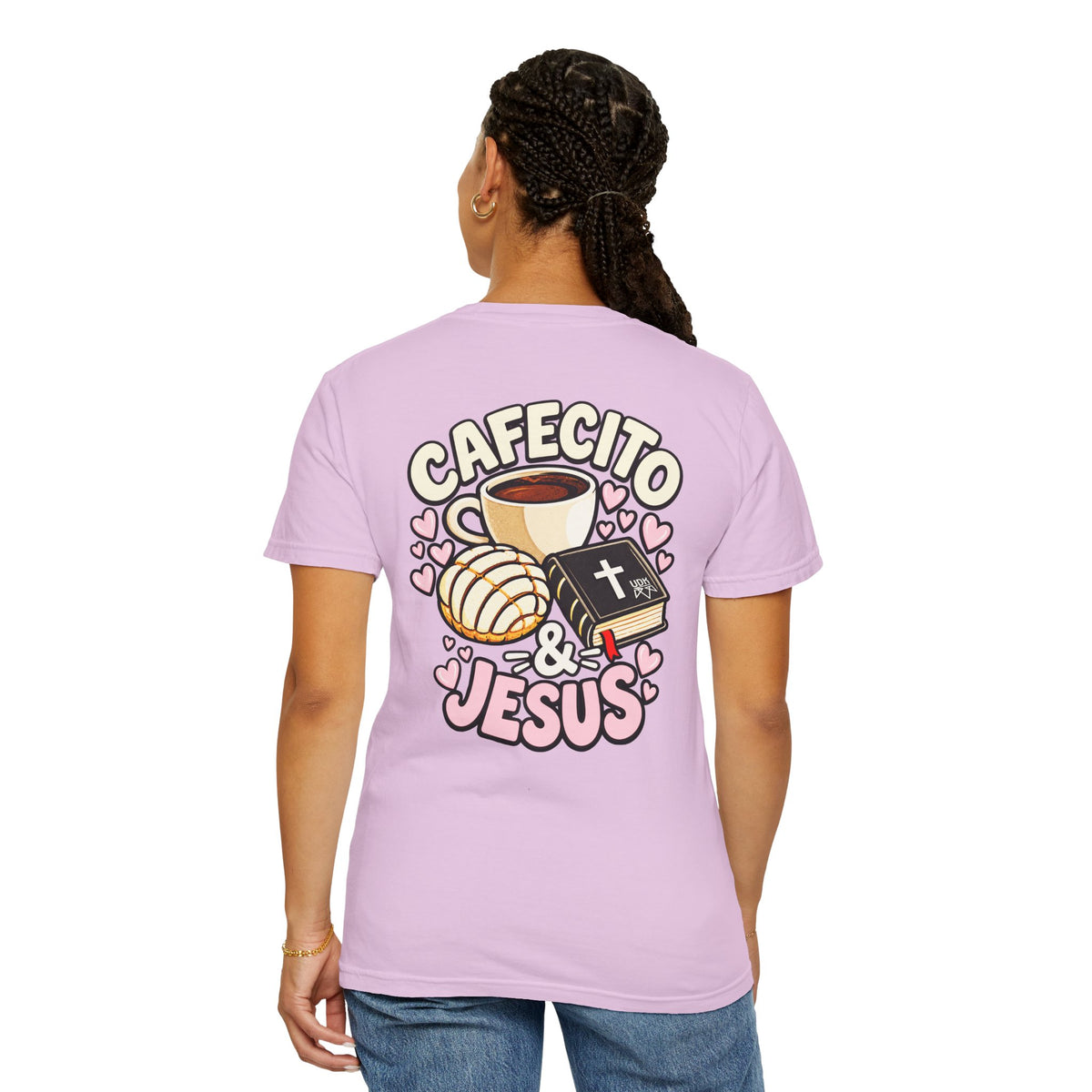 Cafecito & Jesus  — Comfort Colors T Shirt