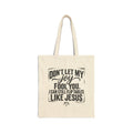 House Of Prayer - Cotton Canvas Tote Bag