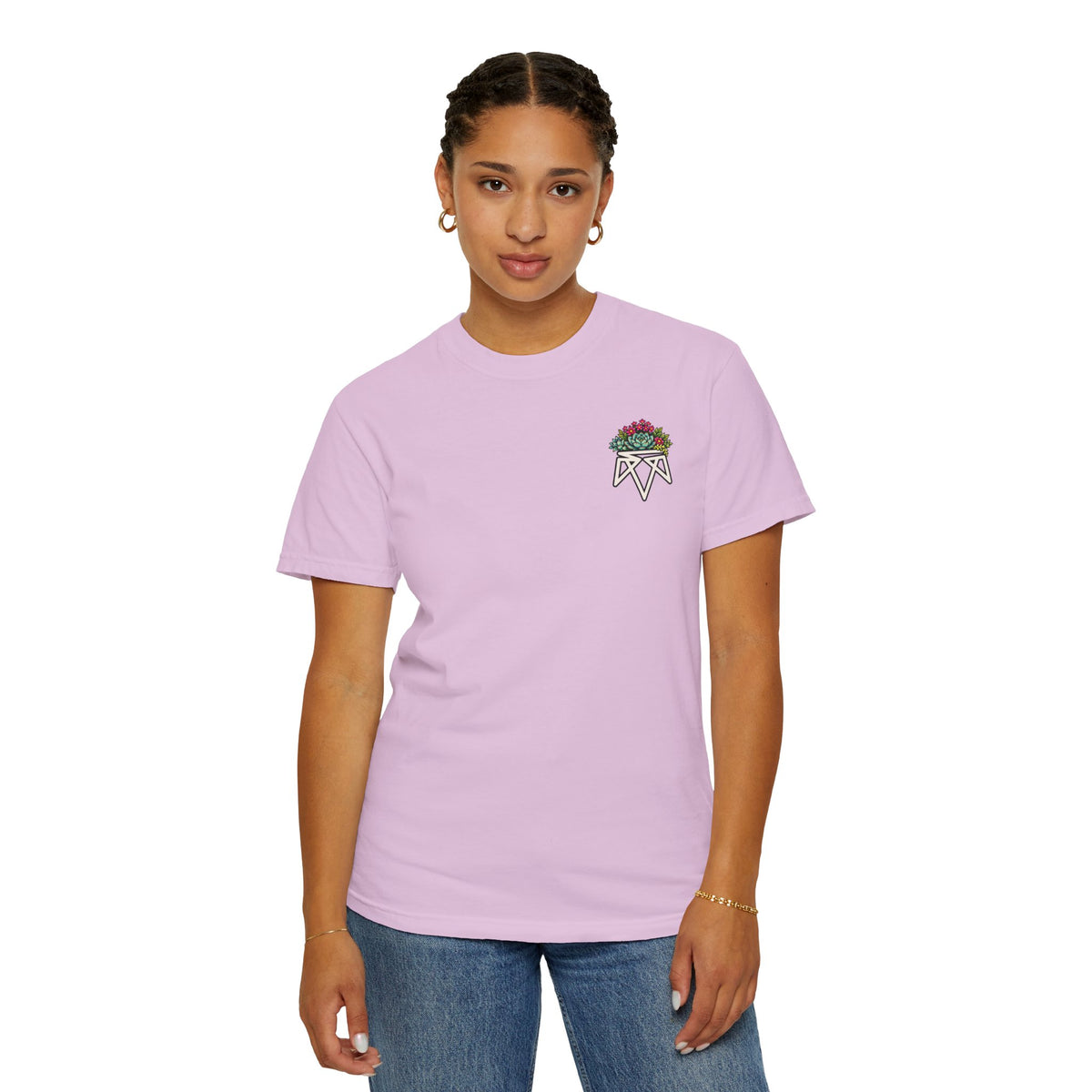 Planted in God's Word T-Shirt — Floral Planter Bible Verse Tee