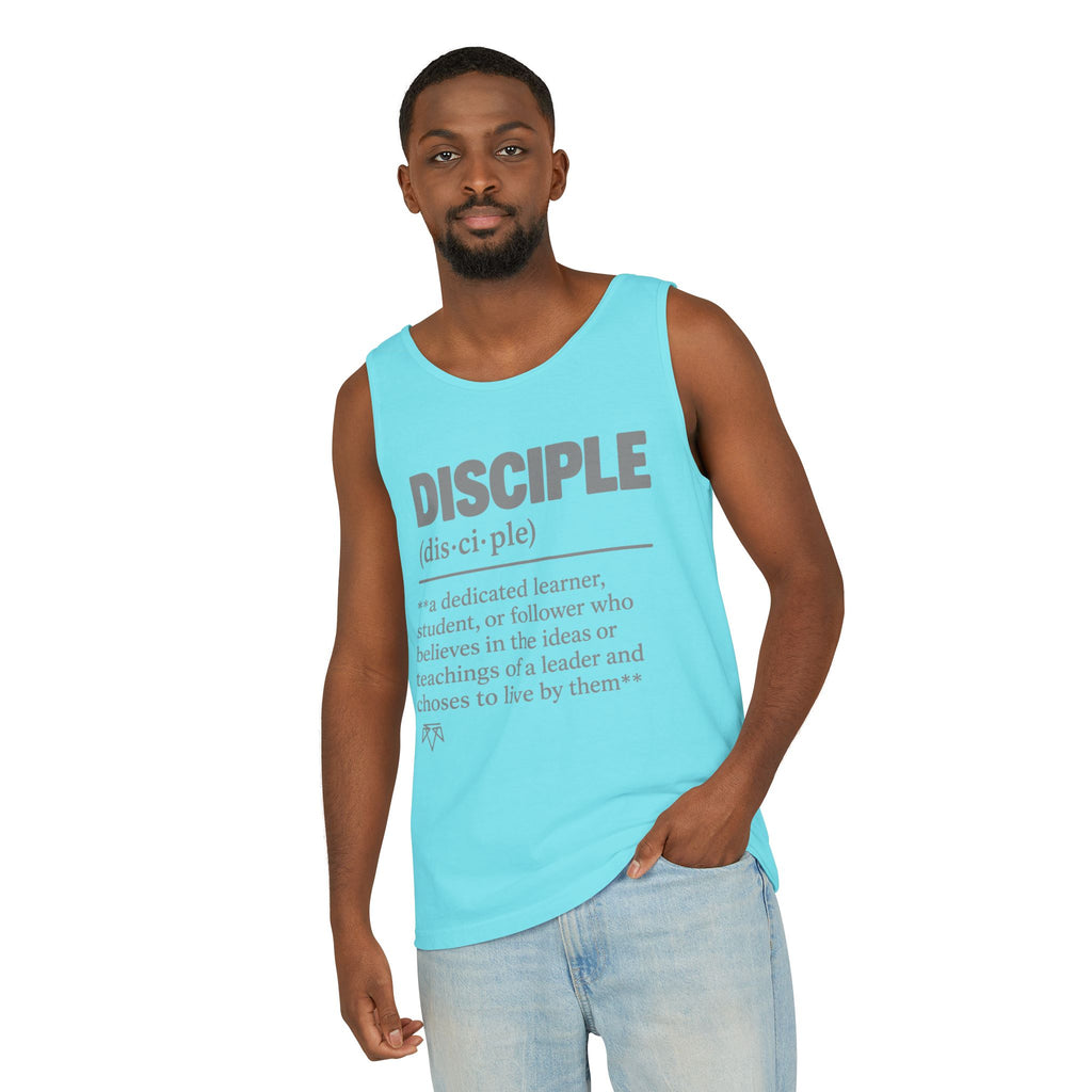 DISCIPLE — Garment-dyed Tank Top