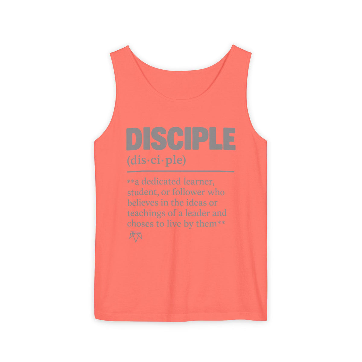 DISCIPLE — Garment-dyed Tank Top