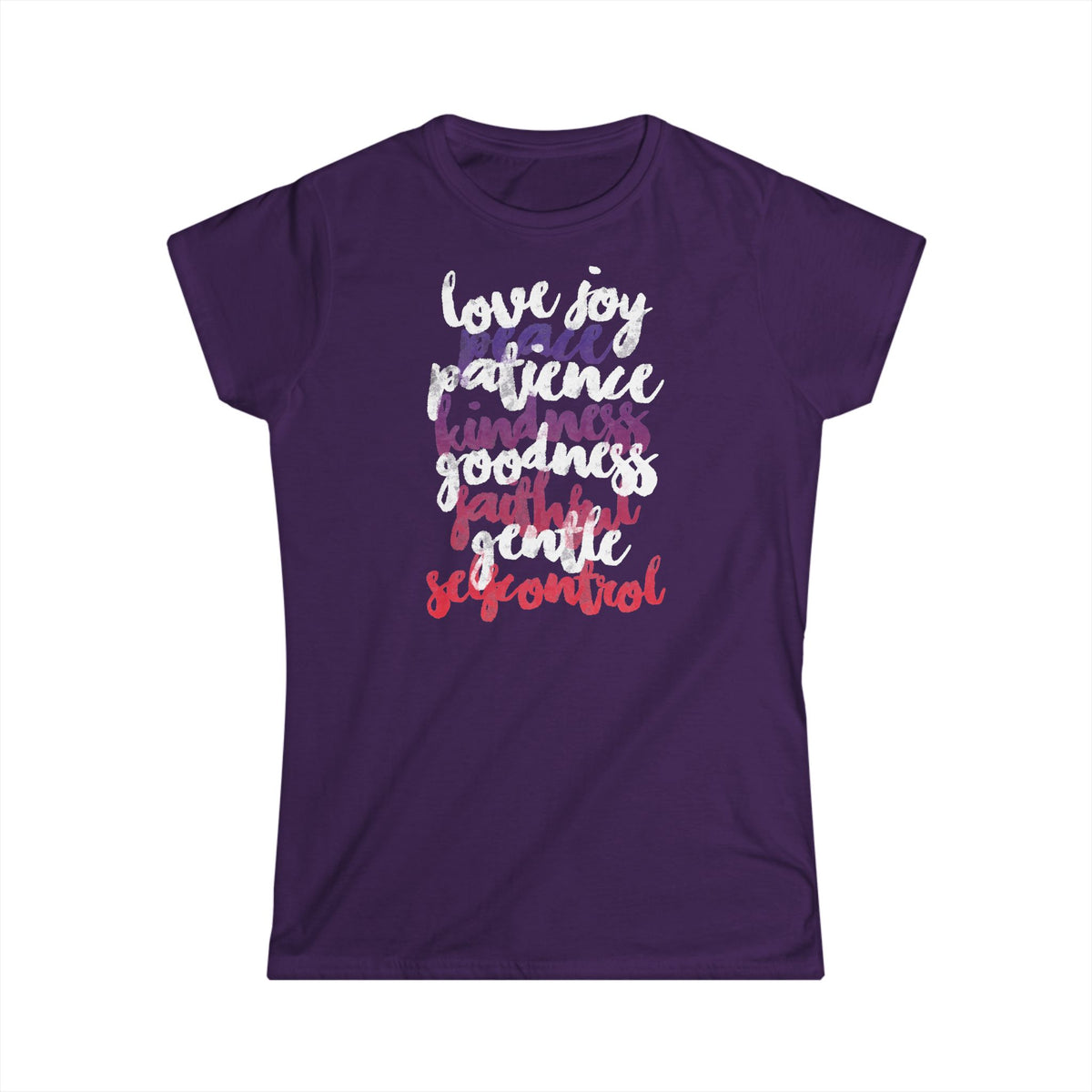 Fruits Of The Spirit - Softstyle T-Shirt - Classic Crew Tee