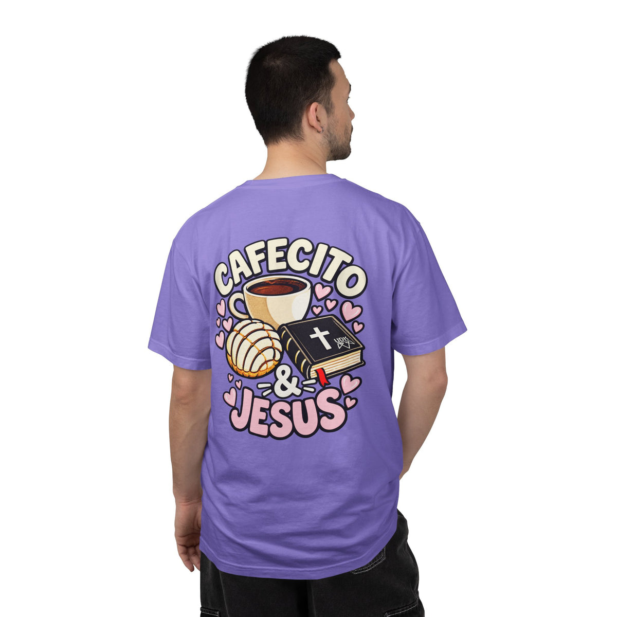 Cafecito & Jesus  — Comfort Colors T Shirt