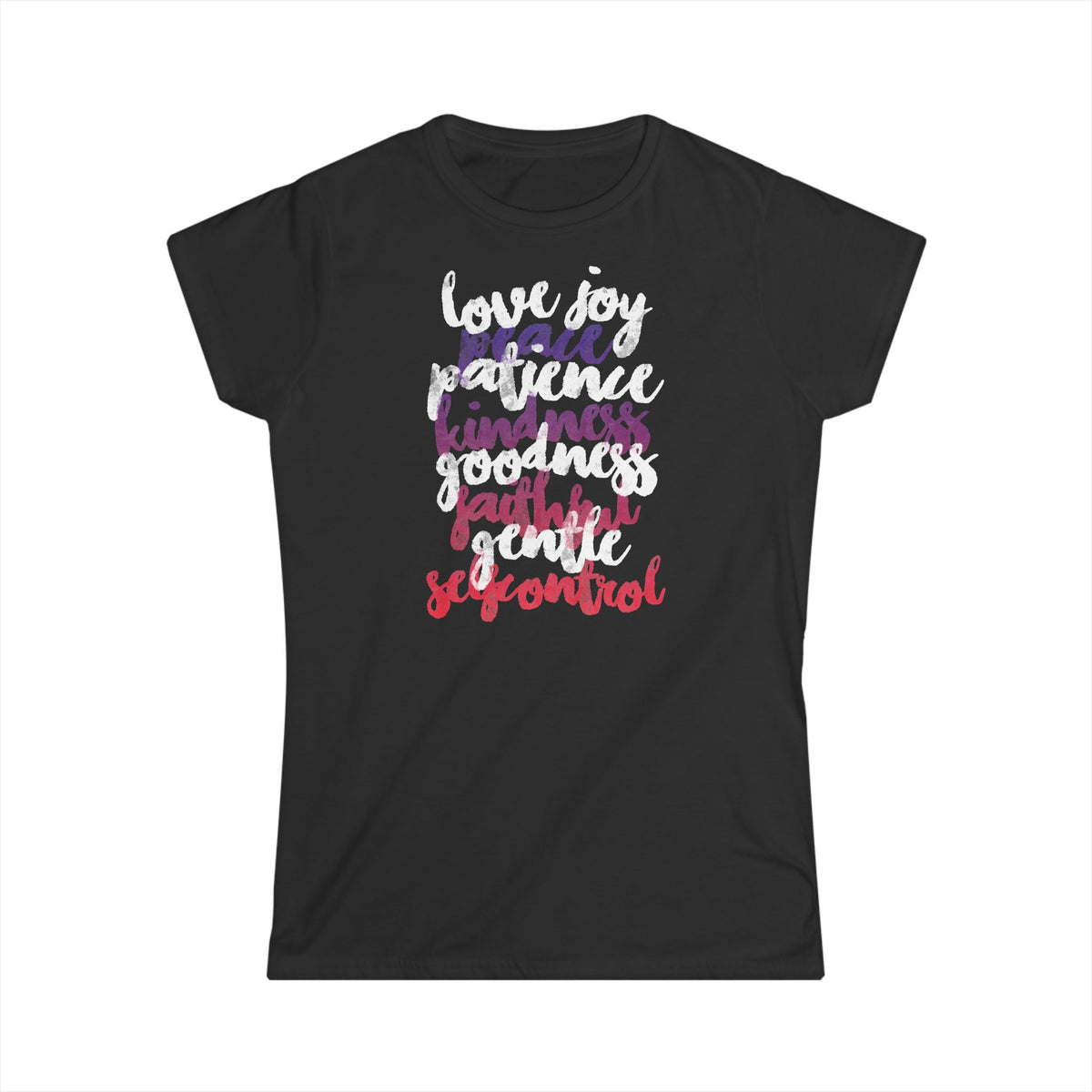 Fruits Of The Spirit - Softstyle T-Shirt - Classic Crew Tee