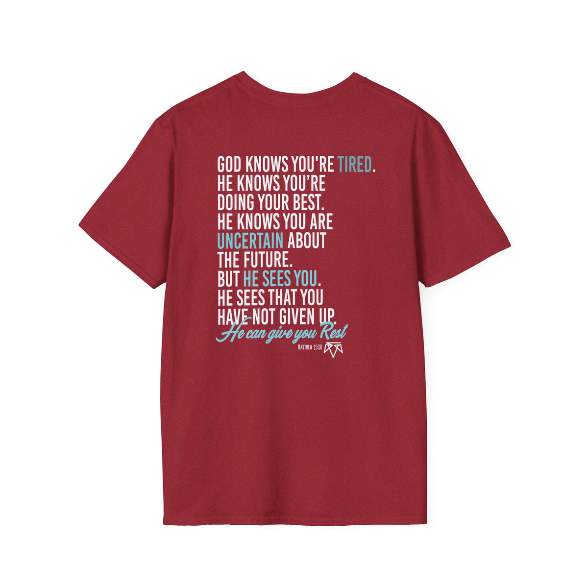 Rest (Matthew 11:28) - Evangelism Tee