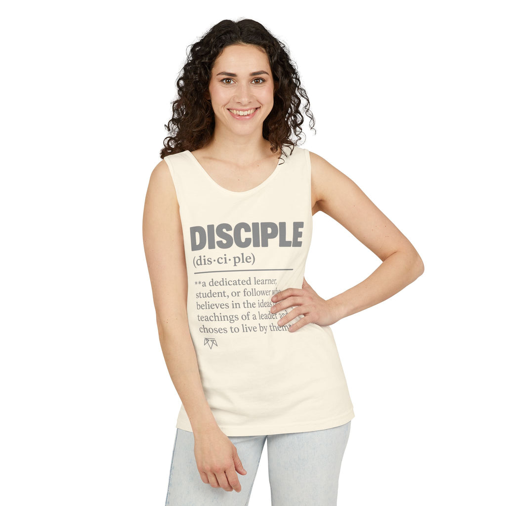 DISCIPLE — Garment-dyed Tank Top