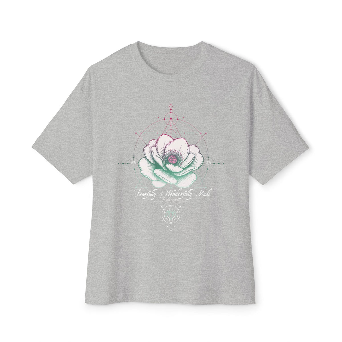 Wonderfully made (Psalm 139:14) - Boxy Tee