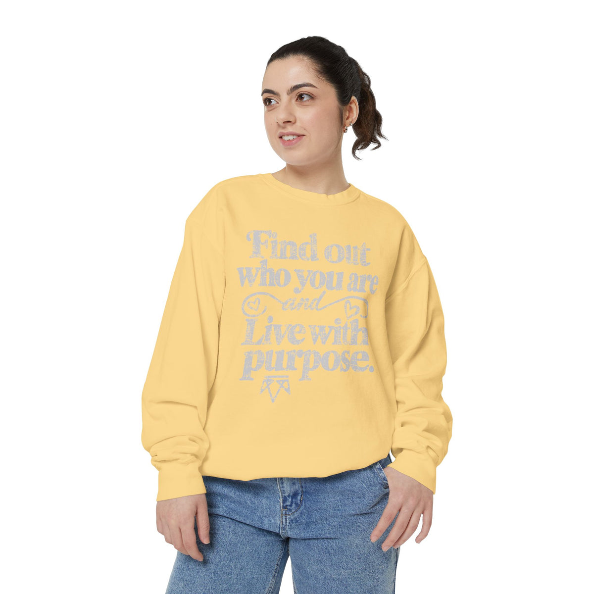 Find Purpose - Comfort Colors Sweatshirt