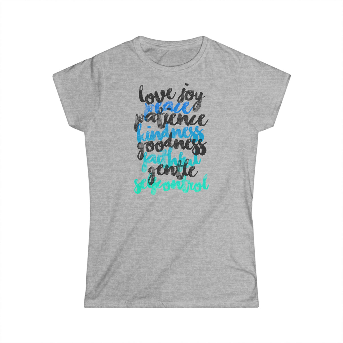 Fruits Of The Spirit - Softstyle T-Shirt - Classic Crew Tee