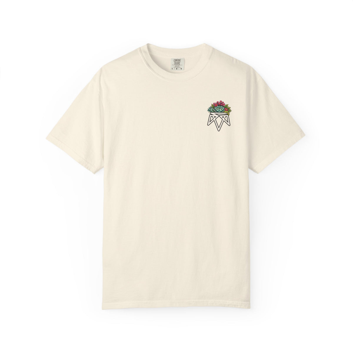 Planted in God's Word T-Shirt — Floral Planter Bible Verse Tee