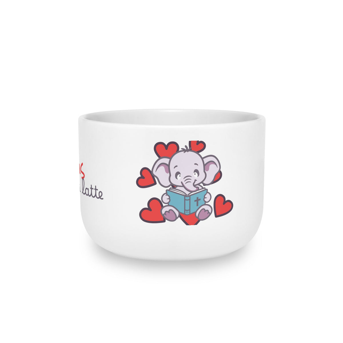 Jesus Loves Me A Latte — 25oz Ceramic Latte Mug